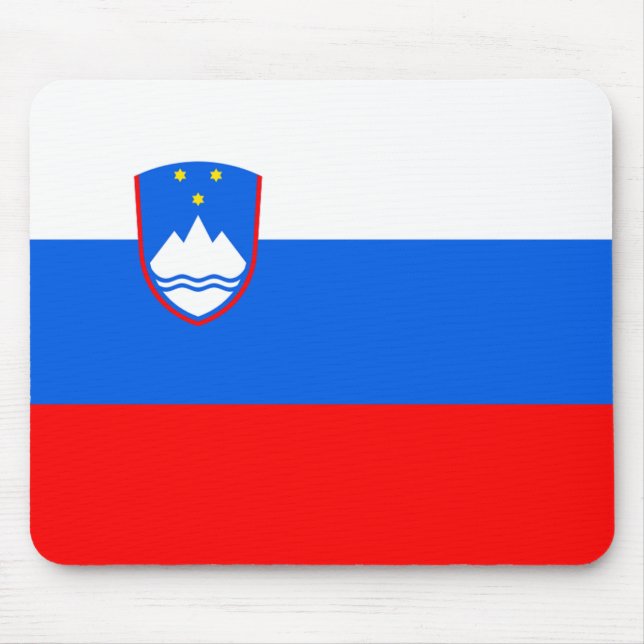 Slovenien Flagga Musmatta (Framsidan)