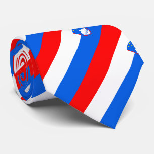 Slovenien Flagga Slips