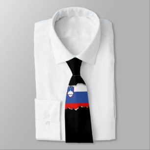 Slovenien flagga slips