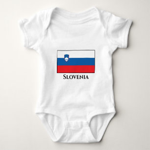 Slovenien Flagga T Shirt