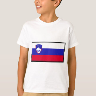 Slovenien flagga tee