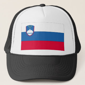 Slovenien Flagga Truckerkeps