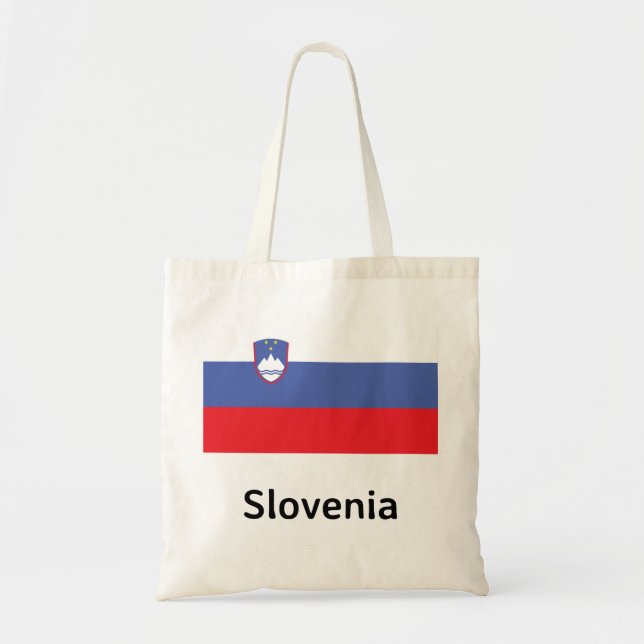 Slovenien Flagga Tygkasse (Framsidan)