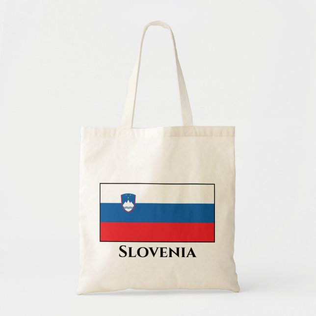 Slovenien Flagga Tygkasse (Framsidan)
