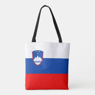 Slovenien Flagga Tygkasse