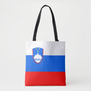 Slovenien Flagga Tygkasse