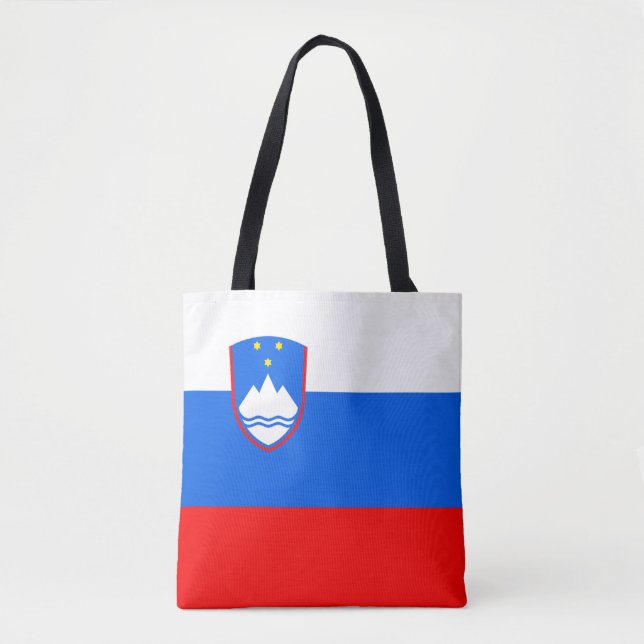 Slovenien Flagga Tygkasse (Framsida)