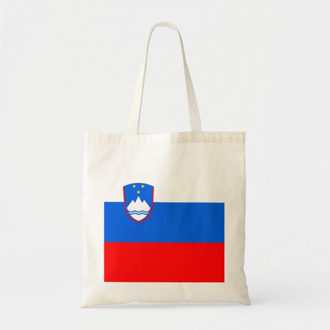 Slovenien Flagga Tygkasse (Framsidan)
