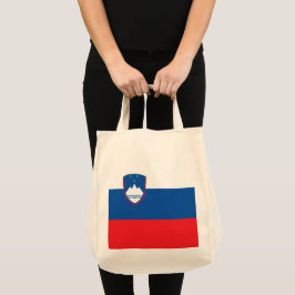 Slovenien flagga tygkasse