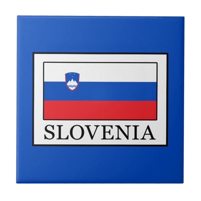 Slovenien Kakelplatta (Framsidan)