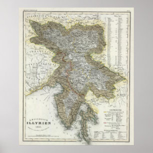 Slovenien Kroatien Poster
