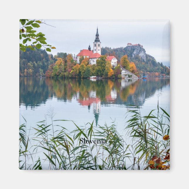 Slovenien, landskapsfoto,Magnet Magnet (Framsidan)