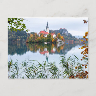 Slovenien, landskapsfoto, vykort