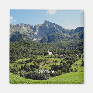 Slovenien landskapsfotografi magnet