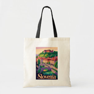Slovenien Ljubljana bro illustration resa konst Tygkasse