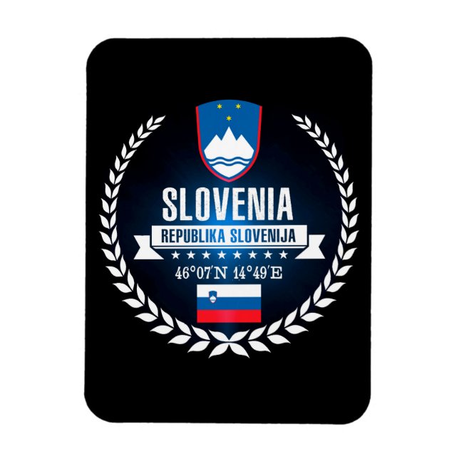Slovenien Magnet (Vertikal)