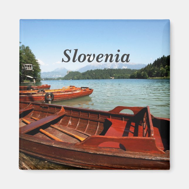 Slovenien Magnet (Framsidan)