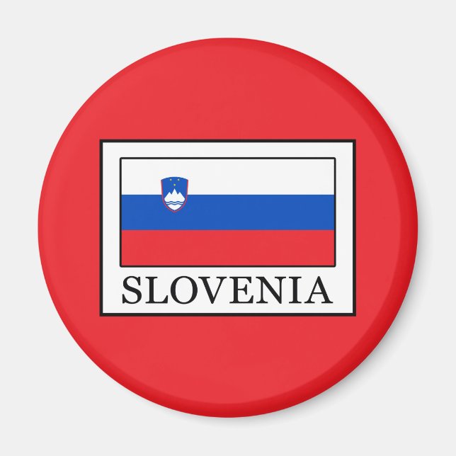 Slovenien Magnet (Framsidan)