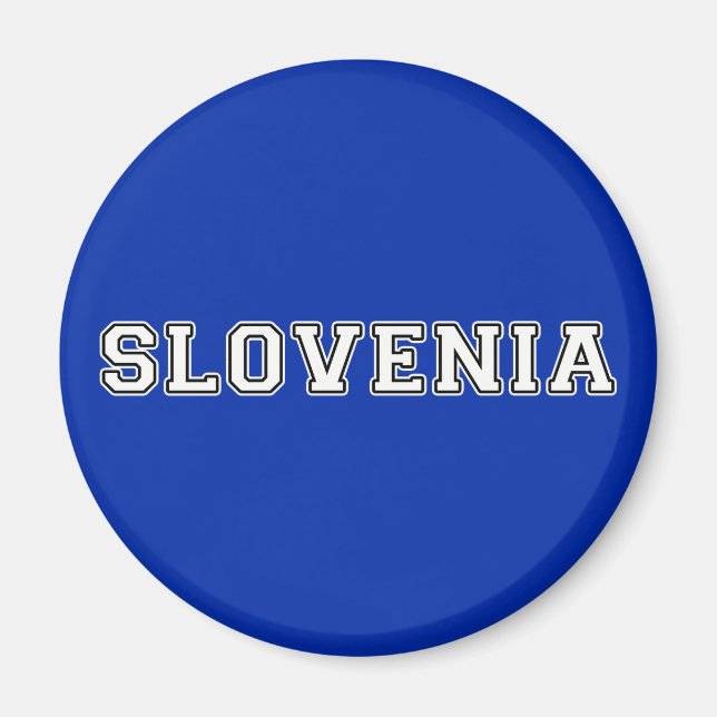 Slovenien Magnet (Framsidan)