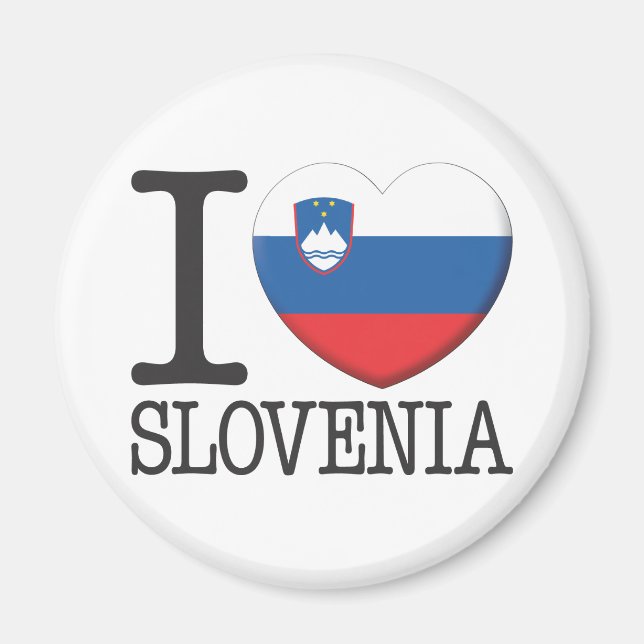 Slovenien Magnet (Framsidan)
