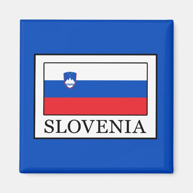 Slovenien Magnet (Framsidan)