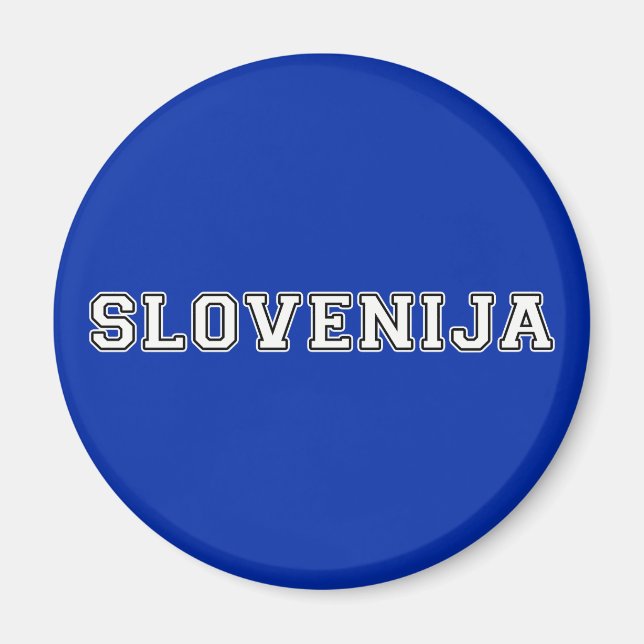 Slovenien Magnet (Framsidan)