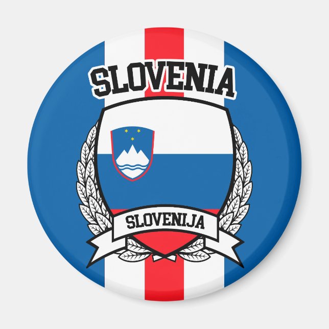Slovenien Magnet (Framsidan)