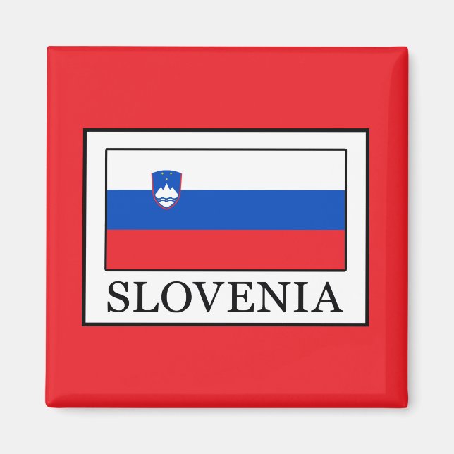 Slovenien Magnet (Framsidan)