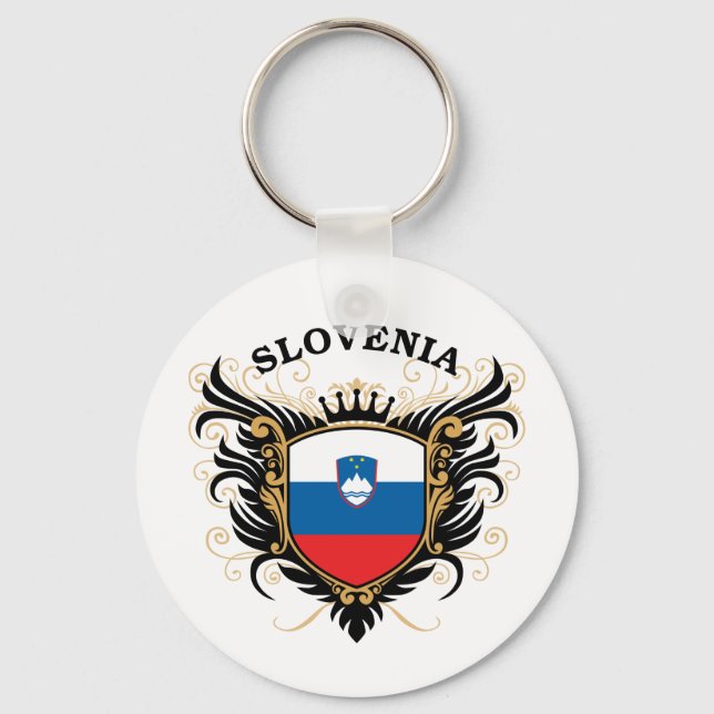 Slovenien Nyckelring (Framsida)
