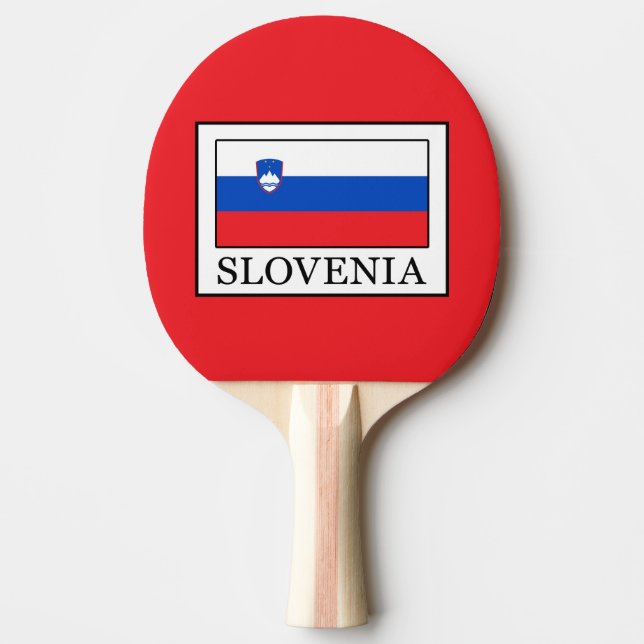 Slovenien Pingisracket (Framsidan)