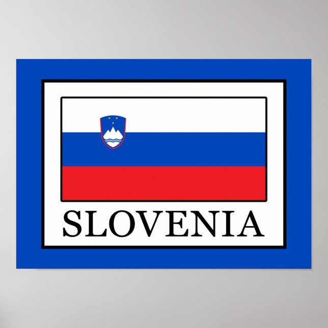 Slovenien Poster (Framsidan)