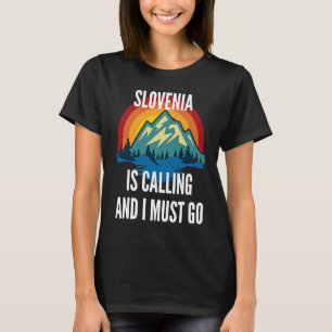 Slovenien ringer och jag måste gå, Rainbow Moutain T Shirt