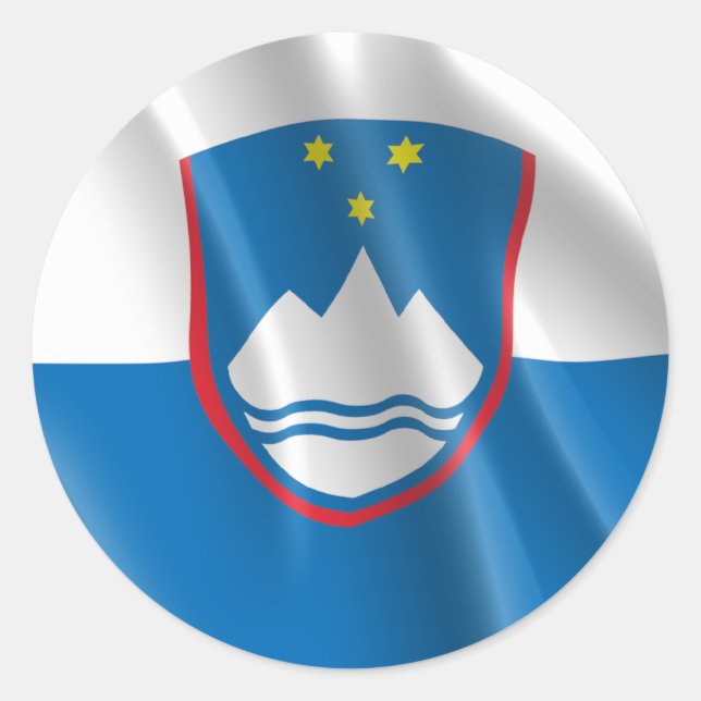SLOVENIEN RUNT KLISTERMÄRKE (Framsida)