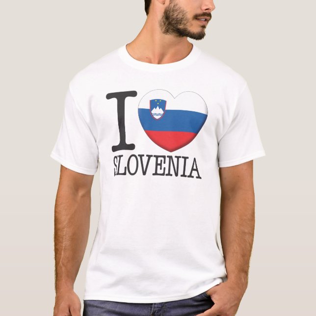 Slovenien T-shirt (Framsida)