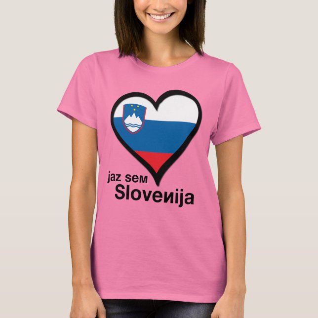 SLOVENIEN TEE SHIRT (Framsida)