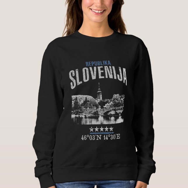 Slovenien Tee Shirt (Framsida)