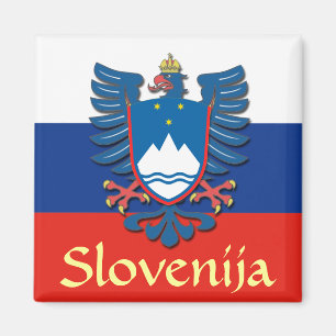 Slovenien vapensköld magnet
