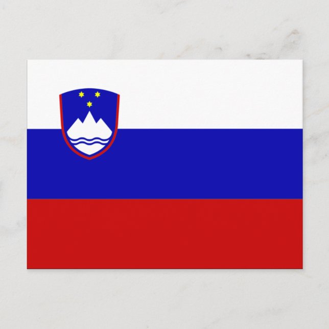 Slovenien Vykort (Framsida)