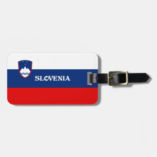 Sloveniens Flagga Bagagebricka