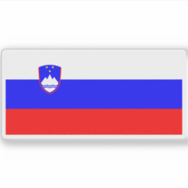 Sloveniens flagga klistermärken