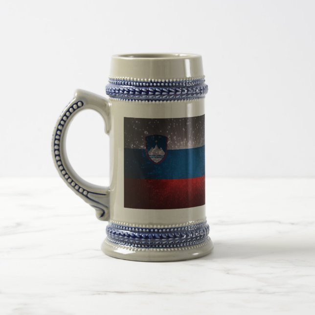 Sloveniens flagga sejdel (Vänster)