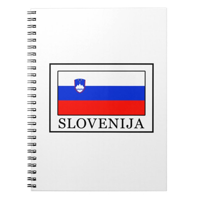 Slovenija Anteckningsbok (Framsidan)