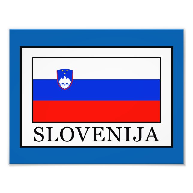 Slovenija Fototryck (Framsidan)