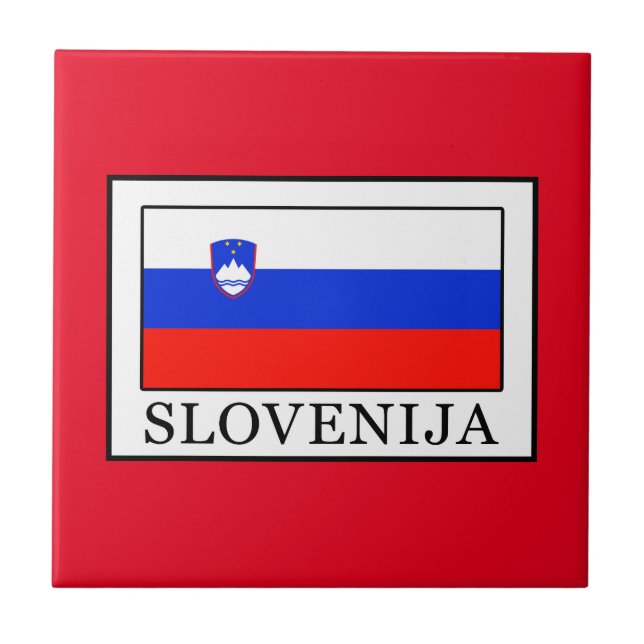 Slovenija Kakelplatta (Framsidan)