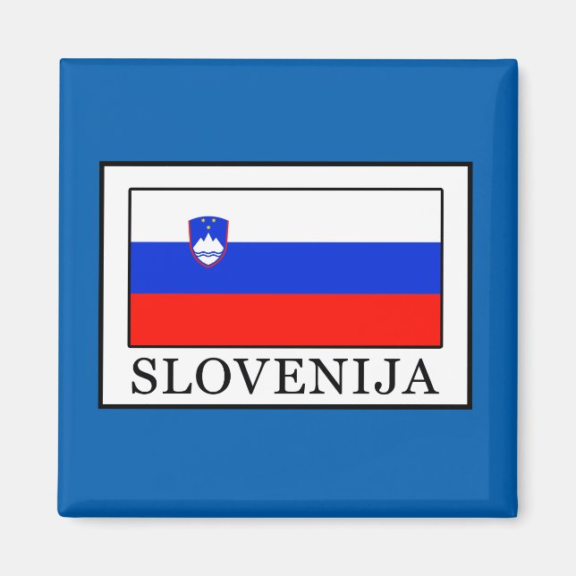 Slovenija Magnet (Framsidan)