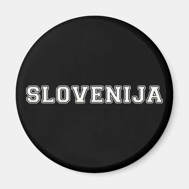 Slovenija Magnet (Framsidan)