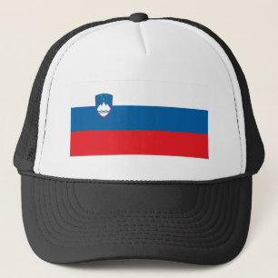 Slovenija - Slovenien Flagga Keps