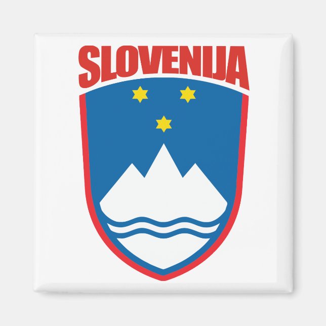 Slovenija (Slovenien) Magnet (Framsidan)