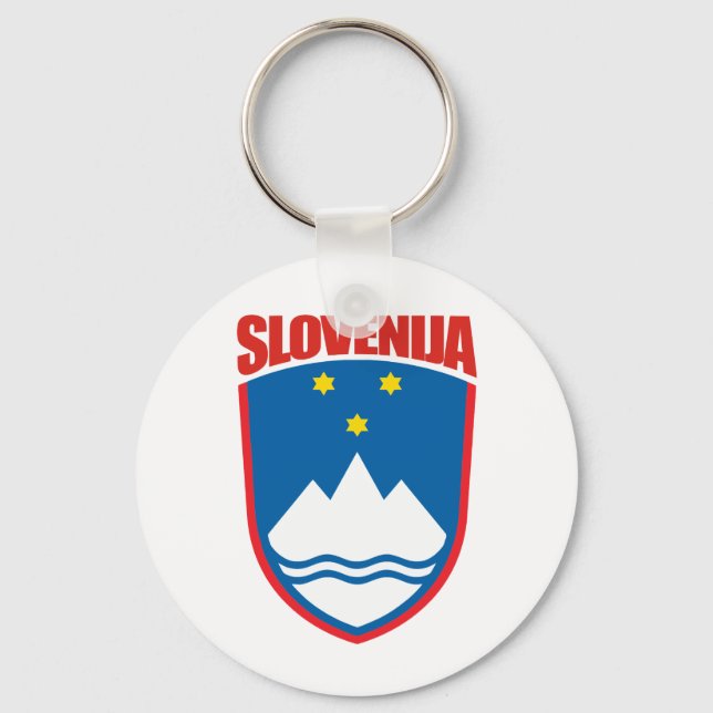 Slovenija (Slovenien) Nyckelring (Framsida)