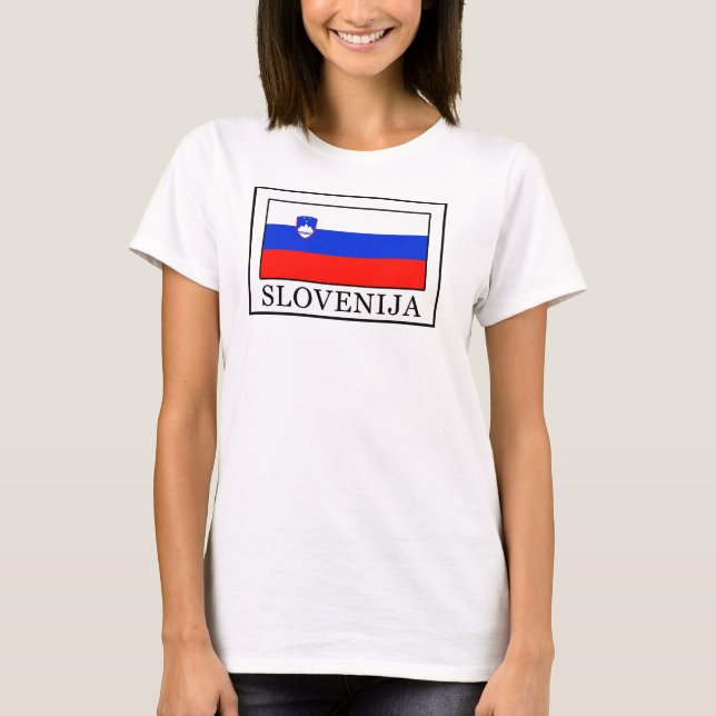Slovenija T-shirt (Framsida)